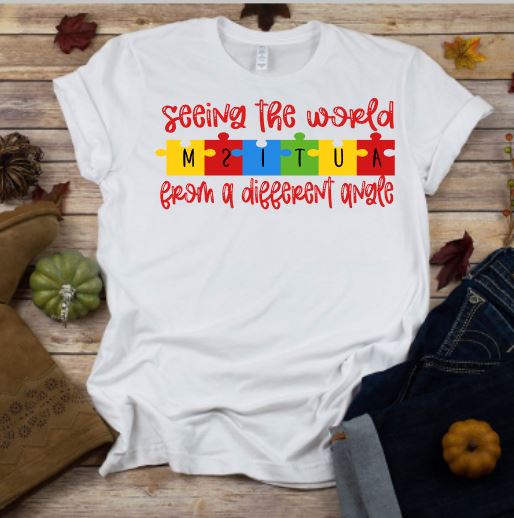 Seeing the world from a different angel