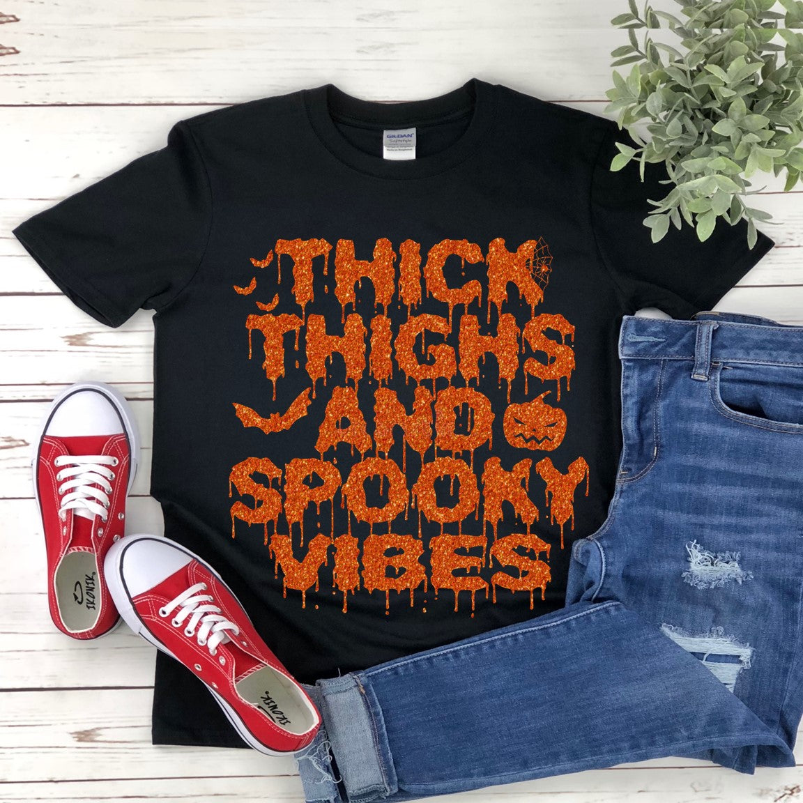 Thick Thighs Spooky vibes