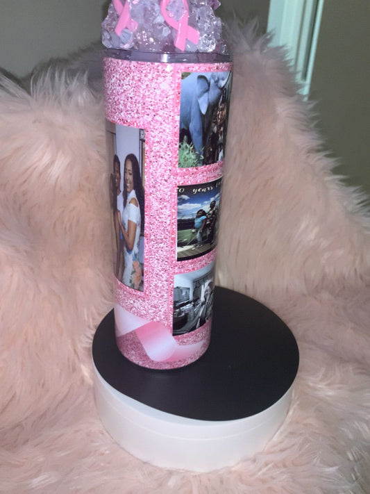 Breast Cancer Memorial Tumbler