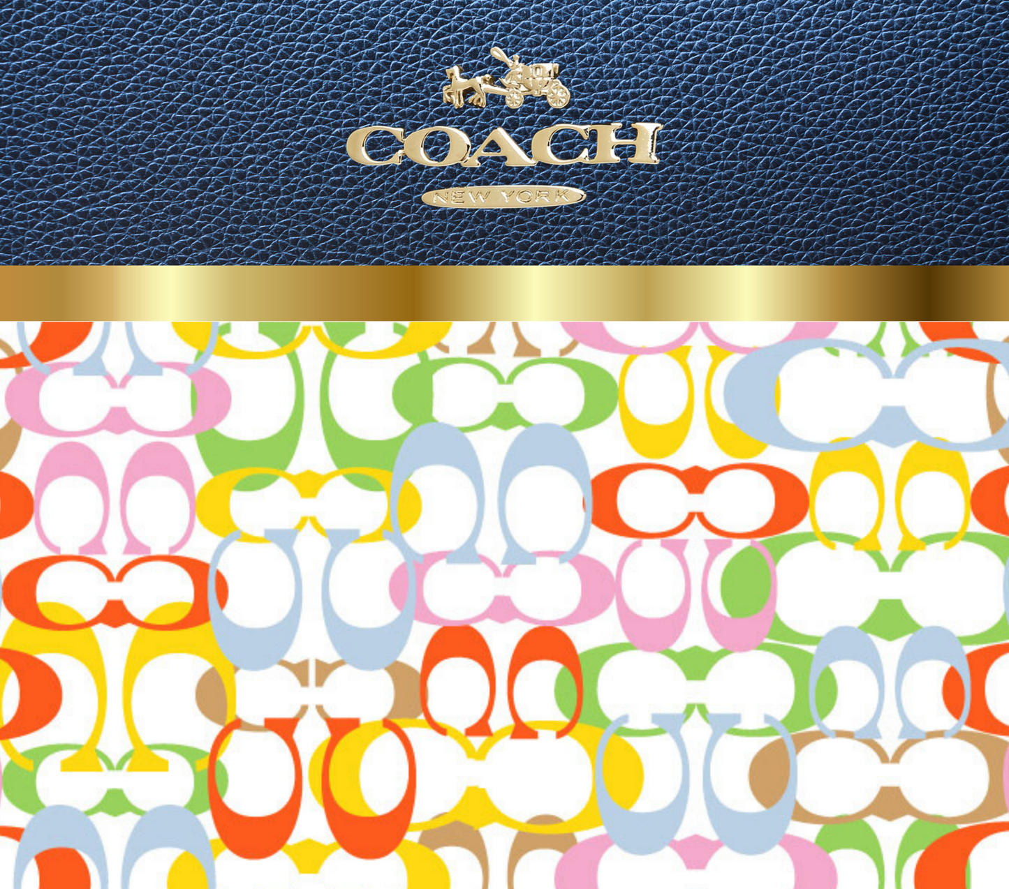 Luxury Inspired Coach Tumblers