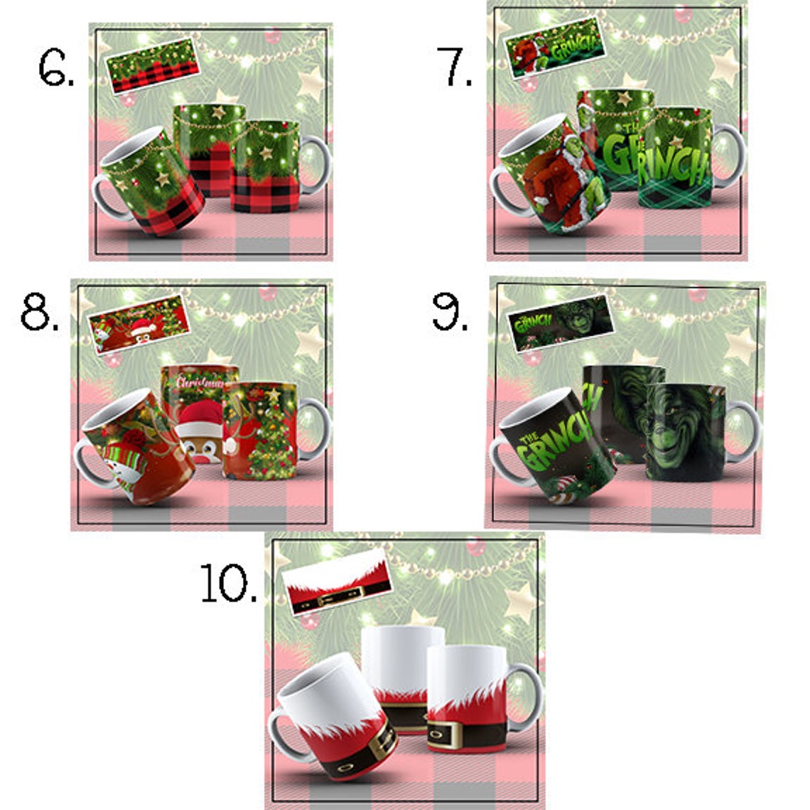 Holiday Coffee Mugs