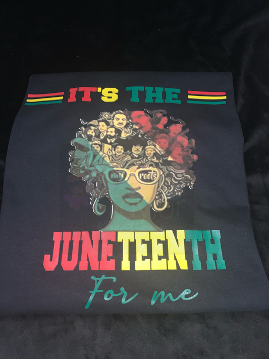 It’s the Juneteenth for me (my roots)