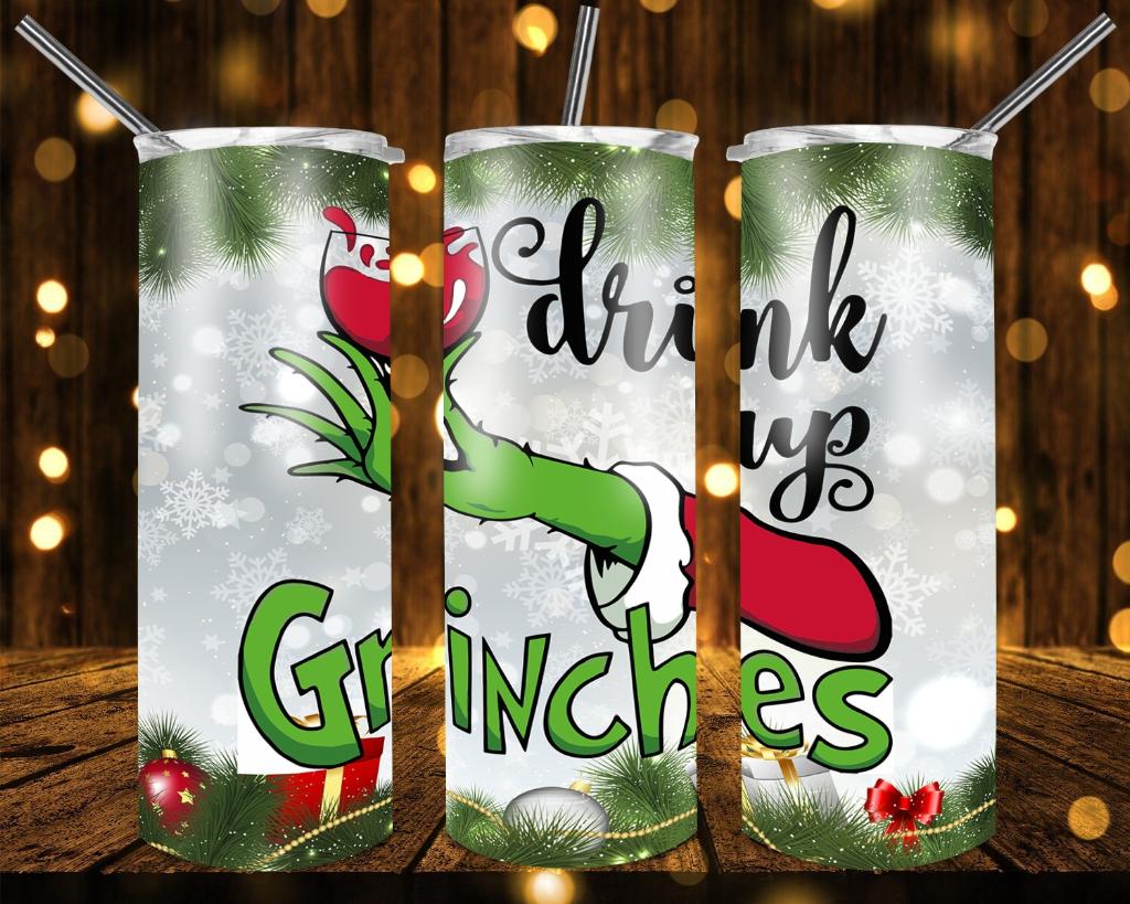 Grinch 20 oz tumblers