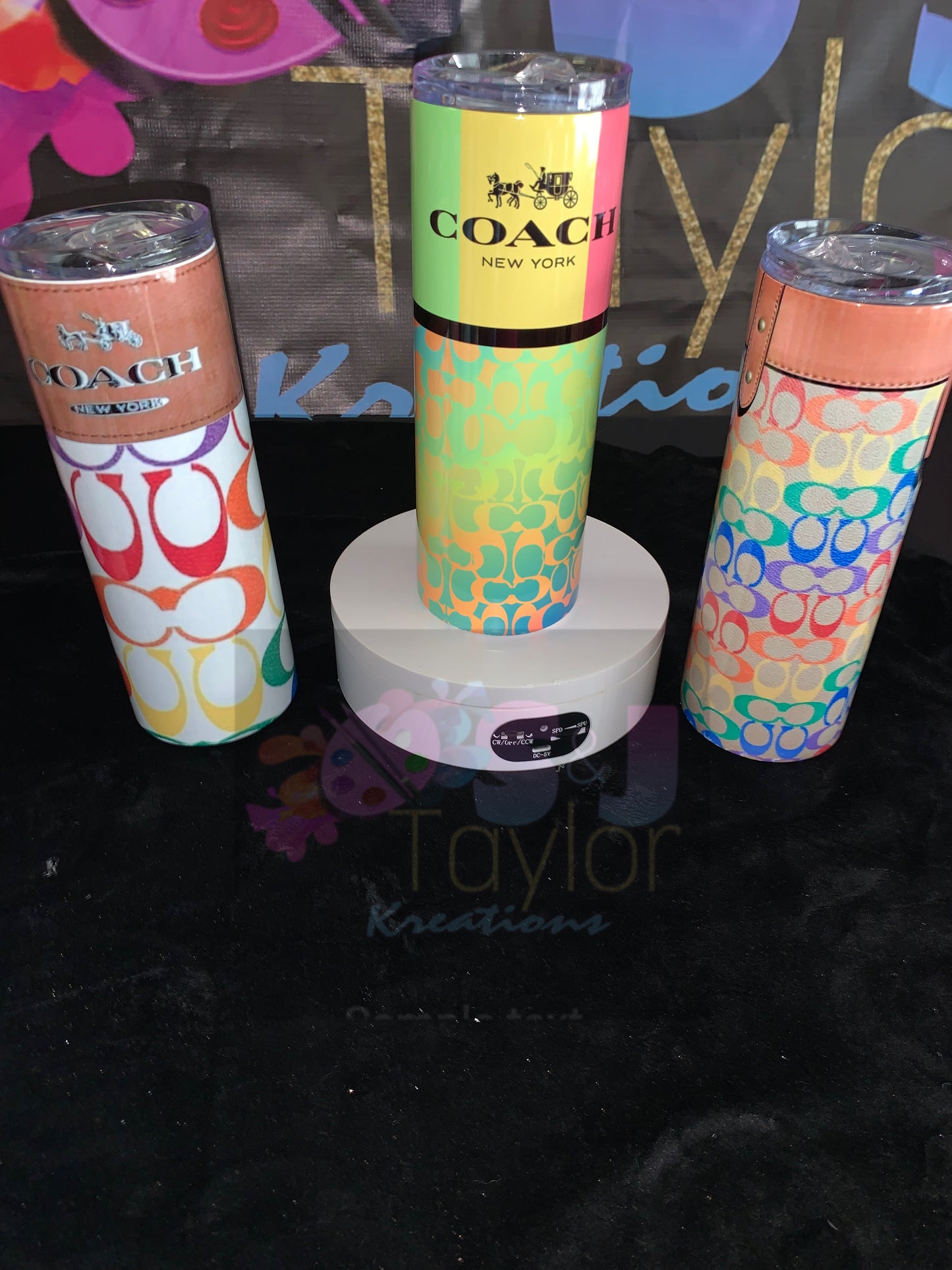 Luxury Inspired Coach Tumblers