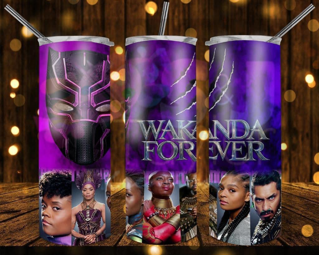 Wakanda 20 oz tumblers