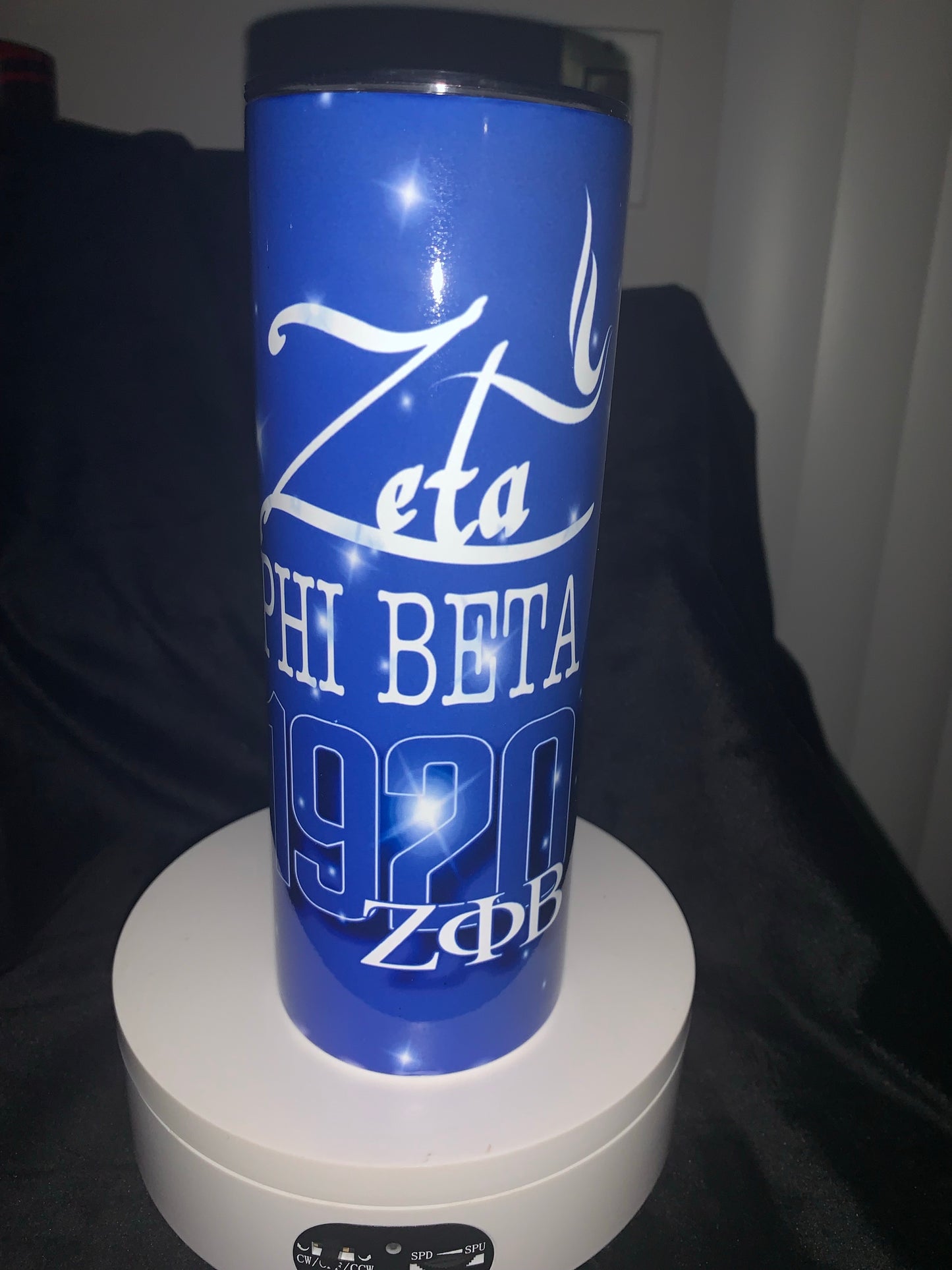 Zeta Phi Beta inspired Tumbler