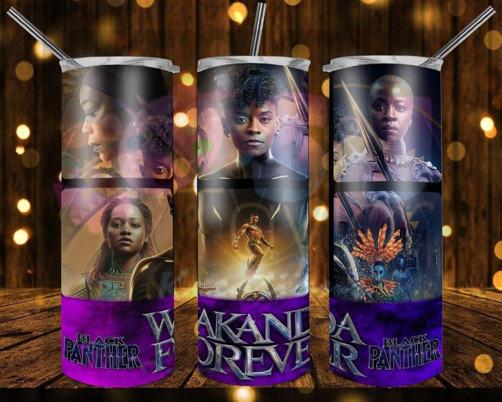 Wakanda 20 oz tumblers