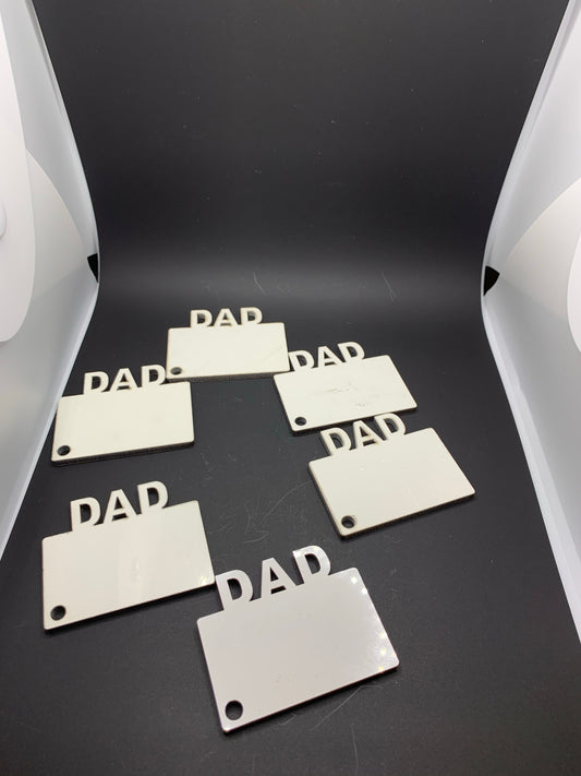 Dad photo keychains