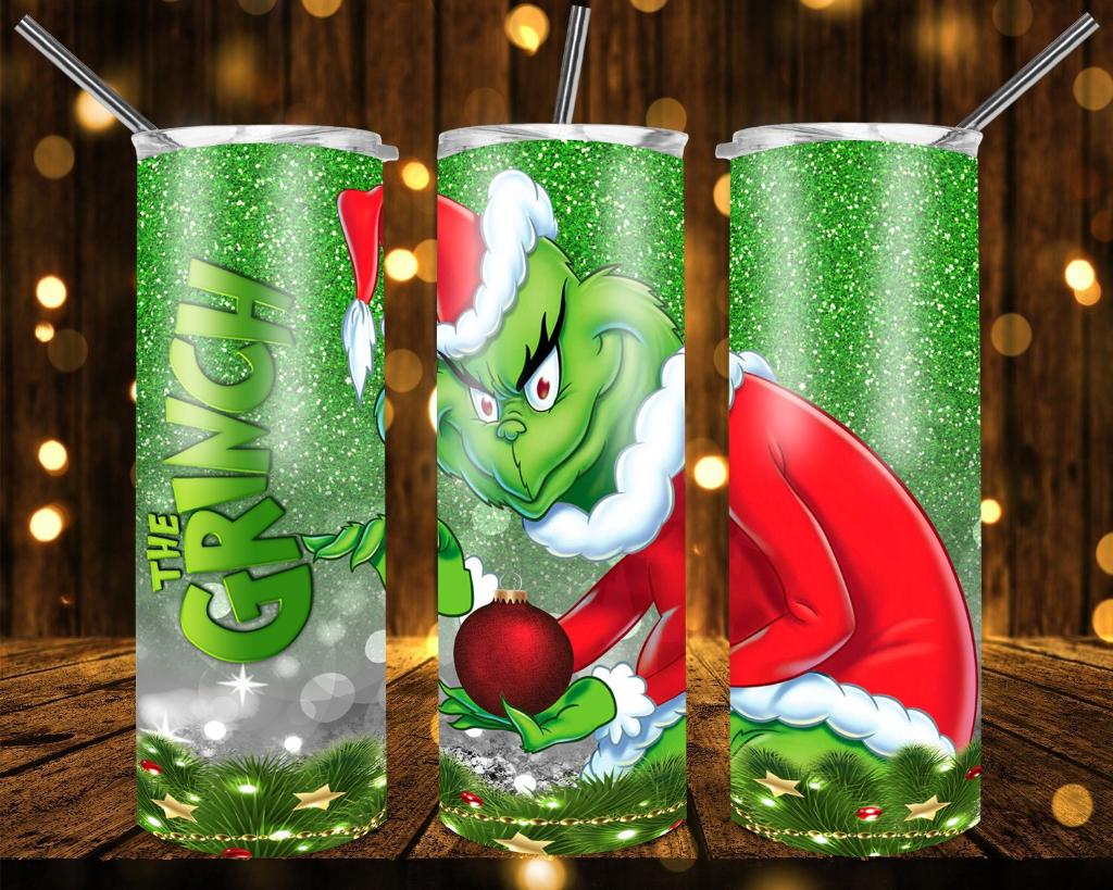 Grinch 20 oz tumblers