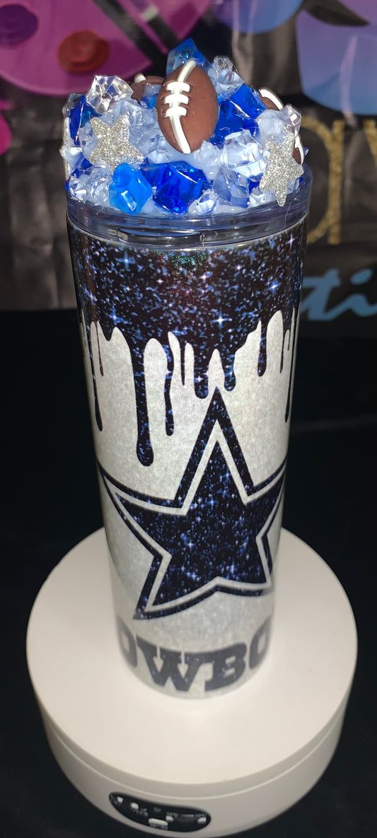 Dallas Cowboys inspired Tumbler