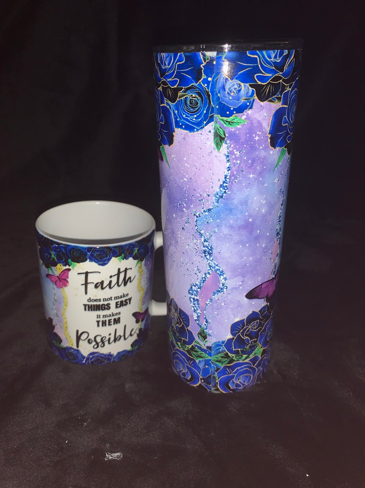 Faith does not make things easy it makes them possible Tumbler and Mug