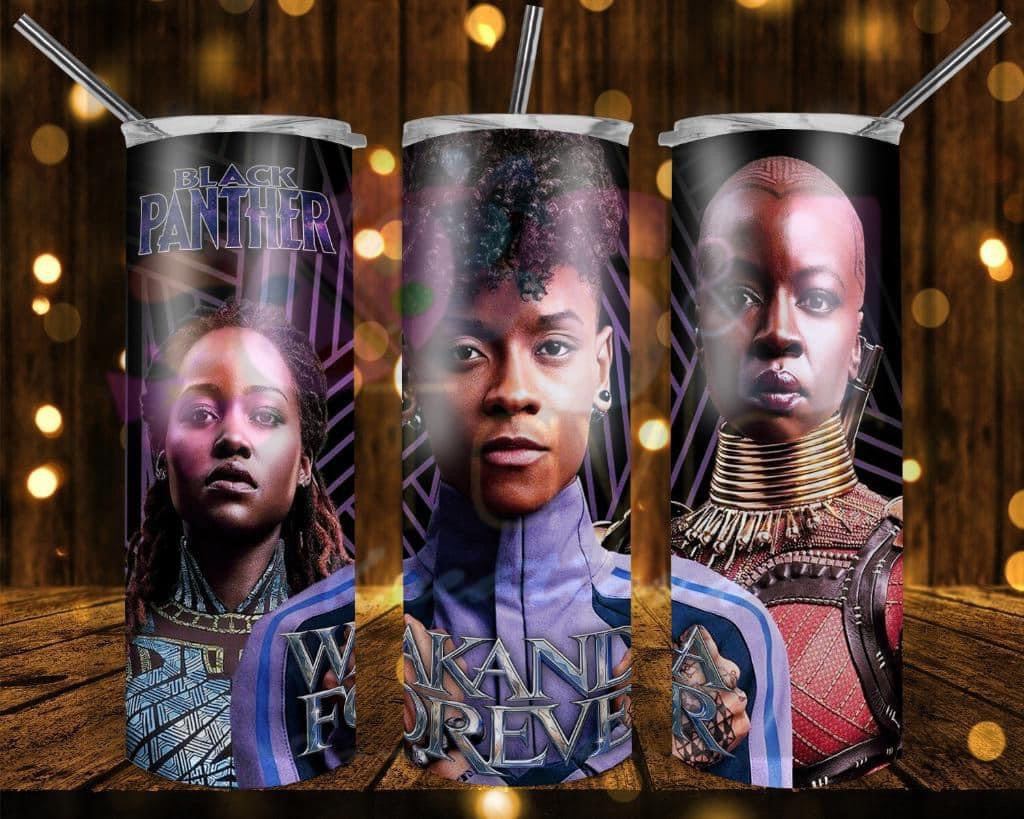 Wakanda 20 oz tumblers