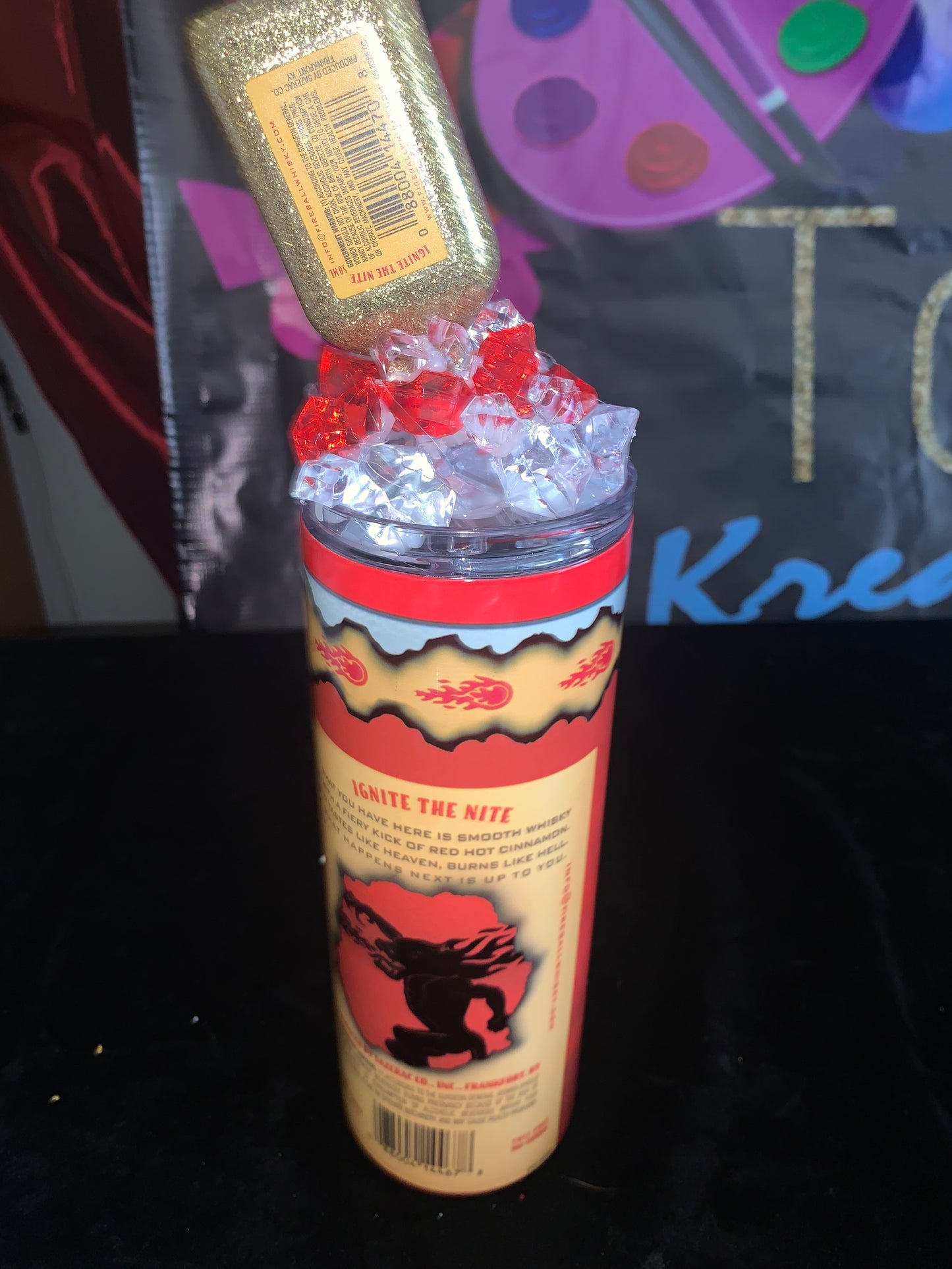 Fireball 20 Oz Tumbler