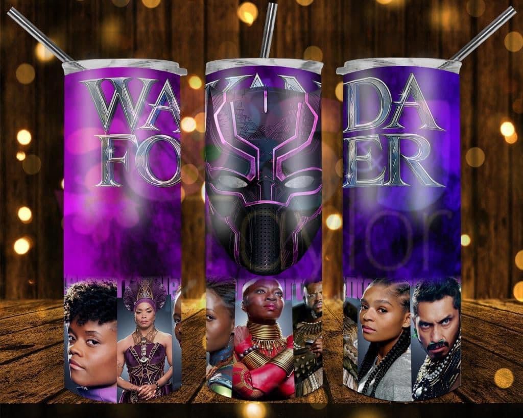 Wakanda 20 oz tumblers