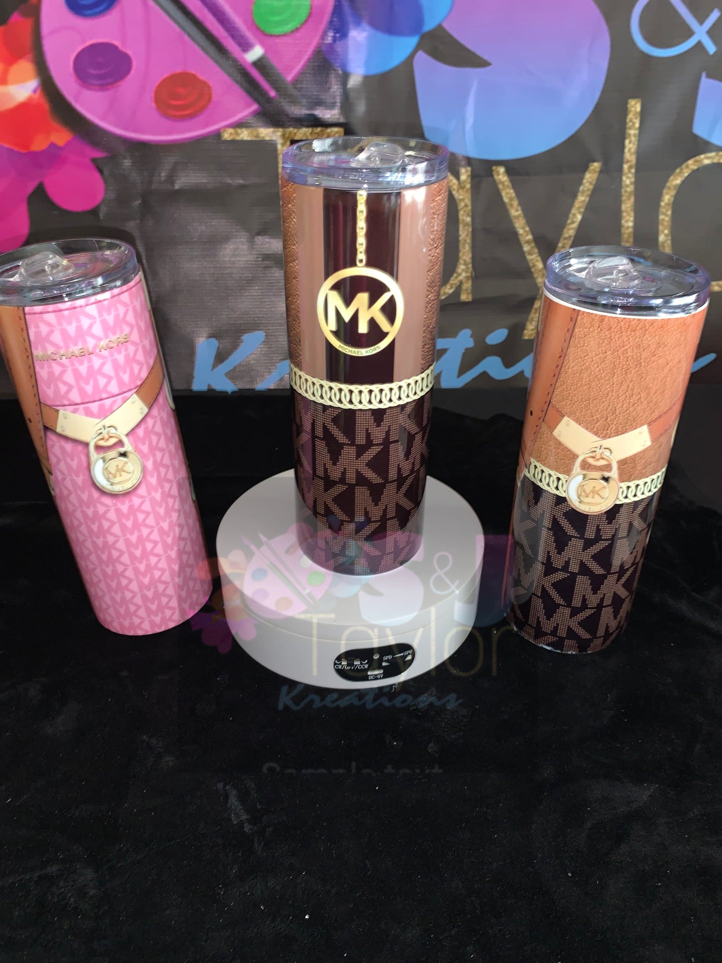 Luxury Inspired MK Tumblers