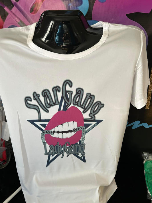 Lady Gang Lips  T-Shirts