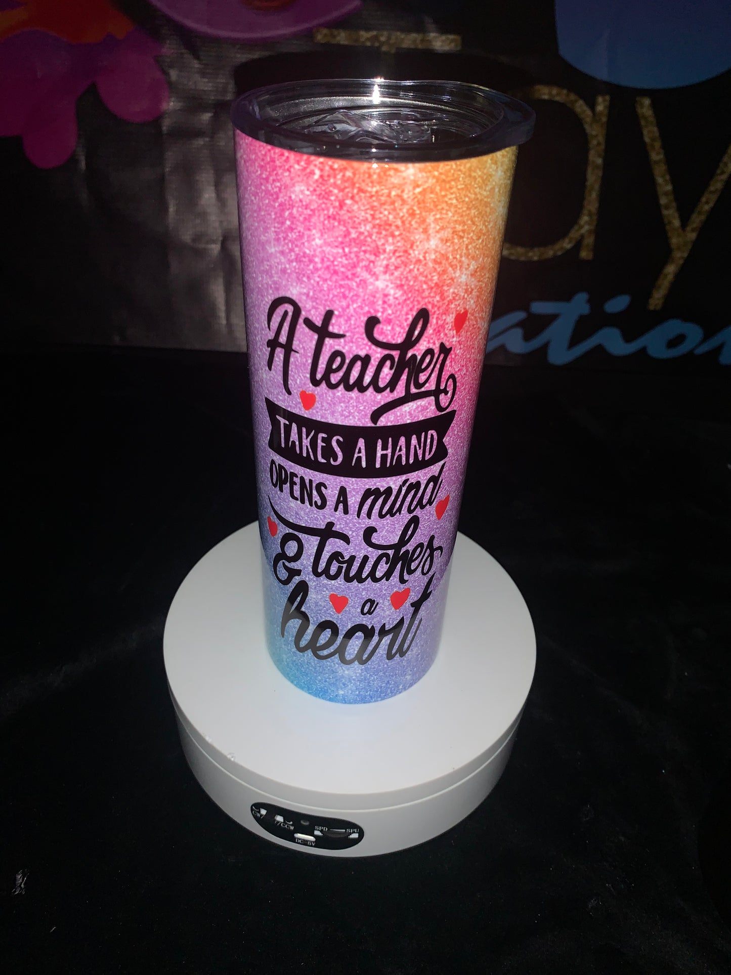 A Teacher teaches  20 Oz Tumbler