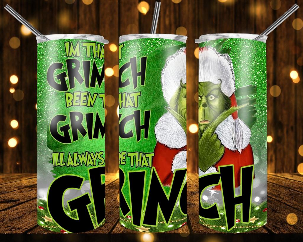 Grinch 20 oz tumblers