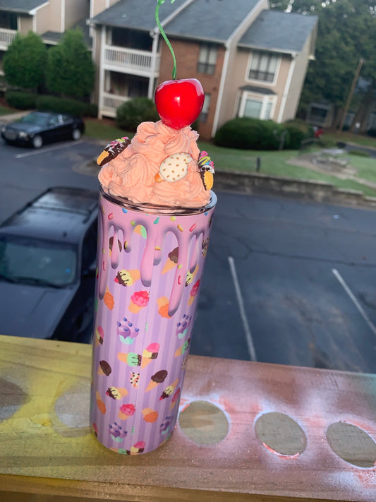 Lick me until Ice Cream 20oz Tumbler