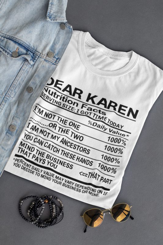 Dear Karen