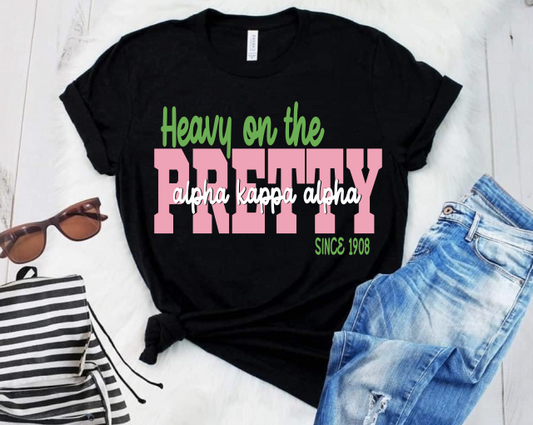Heavy on the Pretty