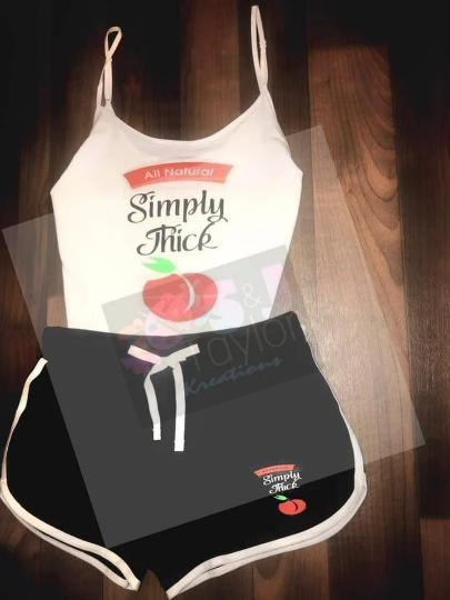 Simply Thick, Melanin Maid, Fupa Short Sets